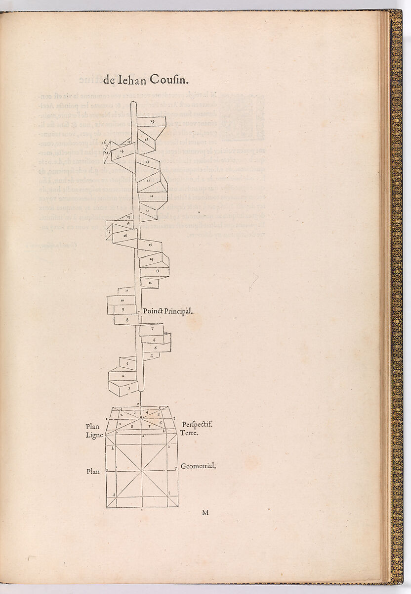 Livre de Perspective de Jehan Cousin, Jean Cousin the Elder (French, Souci (?) ca. 1490–ca. 1560 Paris (?)), Printed book 