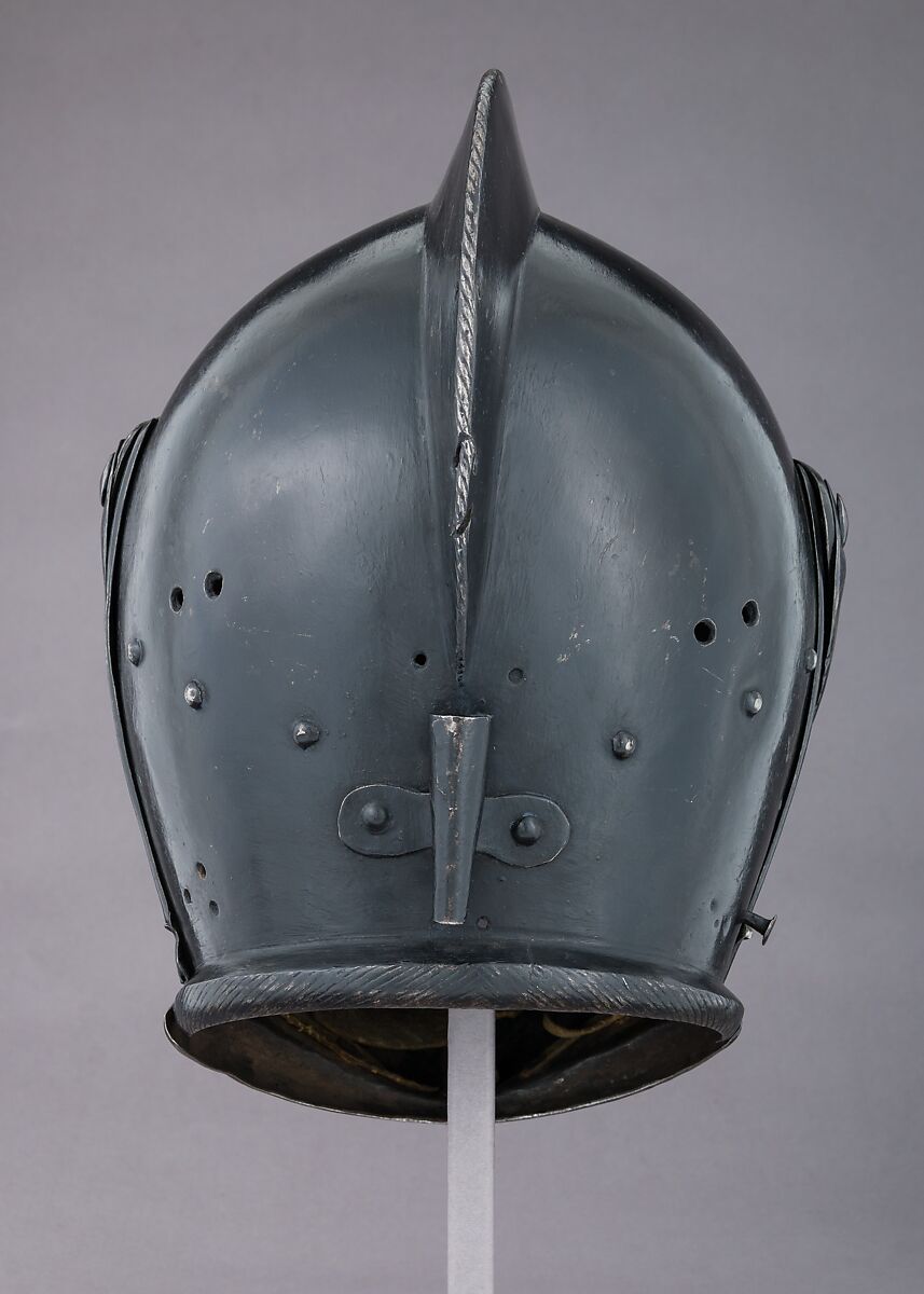 Close Helmet for the Tournament, Steel, German