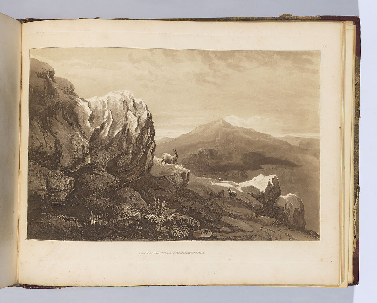 The Young Artists' Companion; or, Drawing-Book of Studies and Landscape Embellishments : comprising a great variety of the most picturesque objects required in the various compositions of landscape scenery, arranged as progressive lessons, Written and illustrated by David Cox (British, Birmingham 1783–1859 Harborne, near Birmingham), Illustrations: soft ground etching, aquatint, some hand-coloring