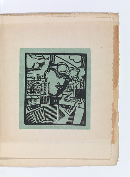 Types de l'armée américaine en France; suite de dix images traillées sur bois, Text and woodcuts by Jean-Emile Laboureur (French, Nantes 1877–1943 Penestin)