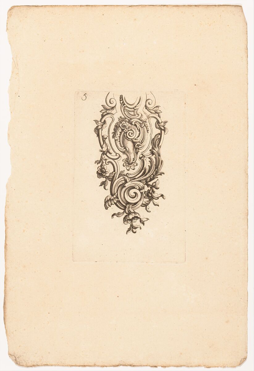 Nouveaux Ornemens D'Arquebuseries, Gilles Demarteau (French, Liège 1722–1776 Paris), Ink on paper, French, Paris