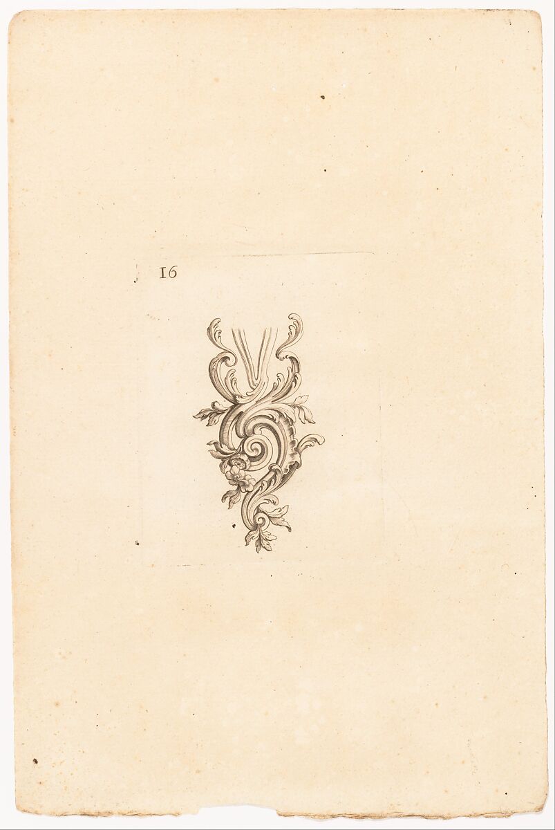 Nouveaux Ornemens D'Arquebuseries, Gilles Demarteau (French, Liège 1722–1776 Paris), Ink on paper, French, Paris