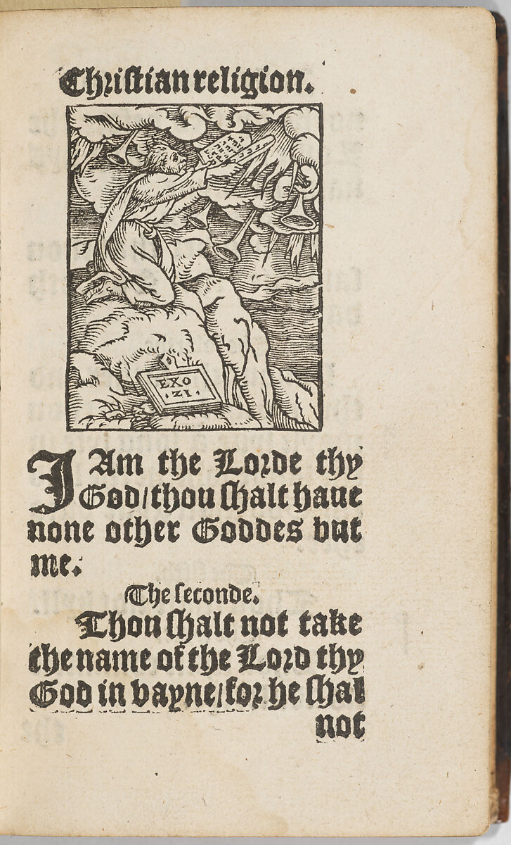 Cathechismus. That is to say a shorte instruction into Christian Religion, Thomas Cranmer (British, 1489–1556), Illustrations: woodcut