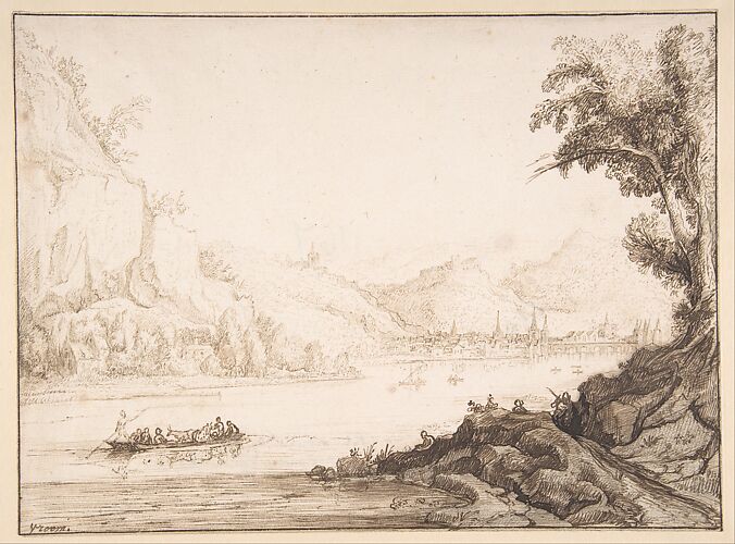 View of Vienne on the Rhone
