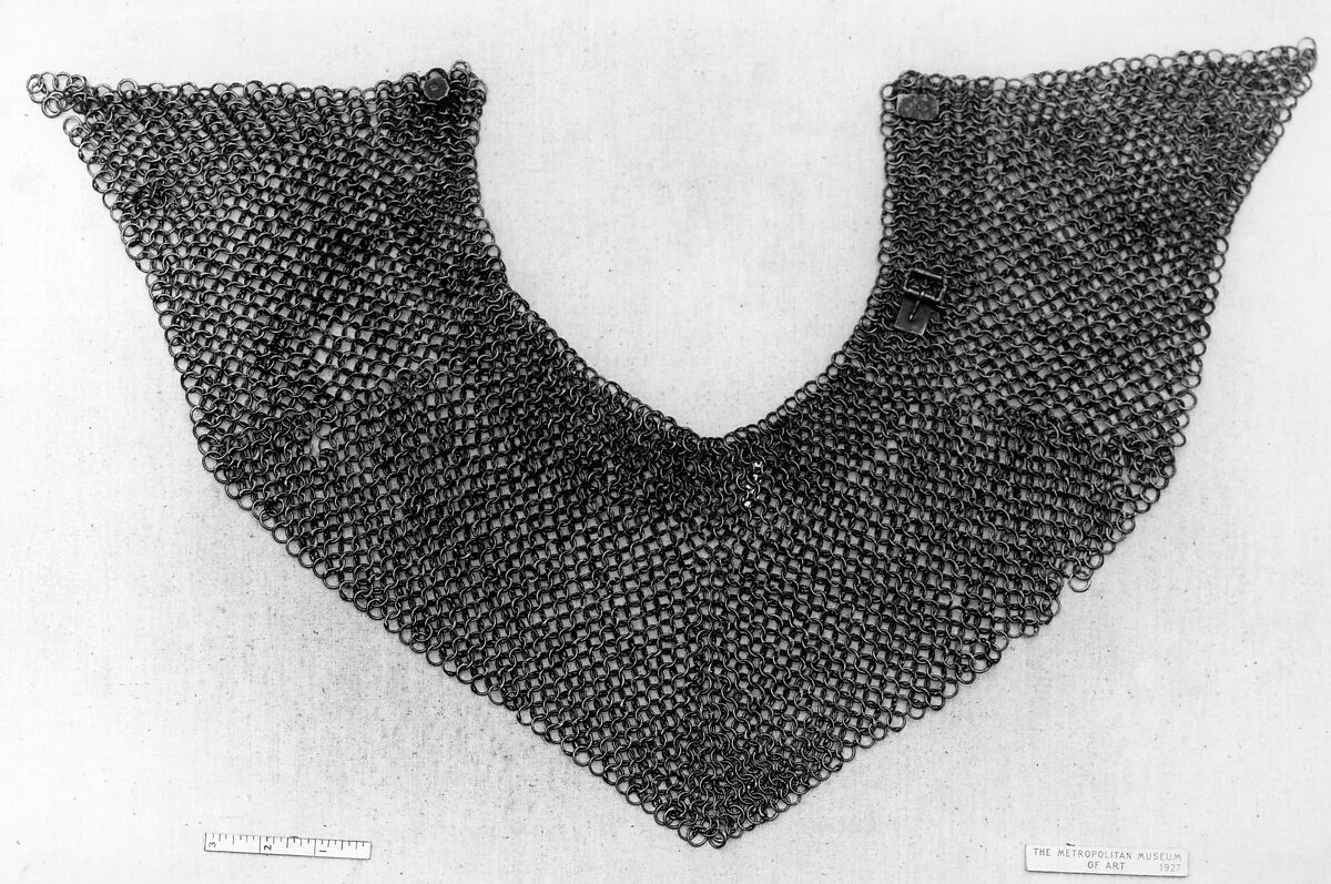 Collar of Mail, Steel, iron, German 