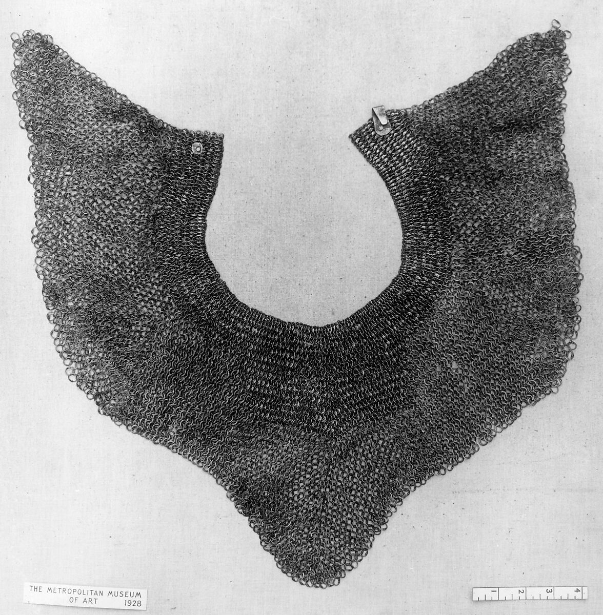 Collar of Mail, Steel, copper alloy (latten), iron, German 