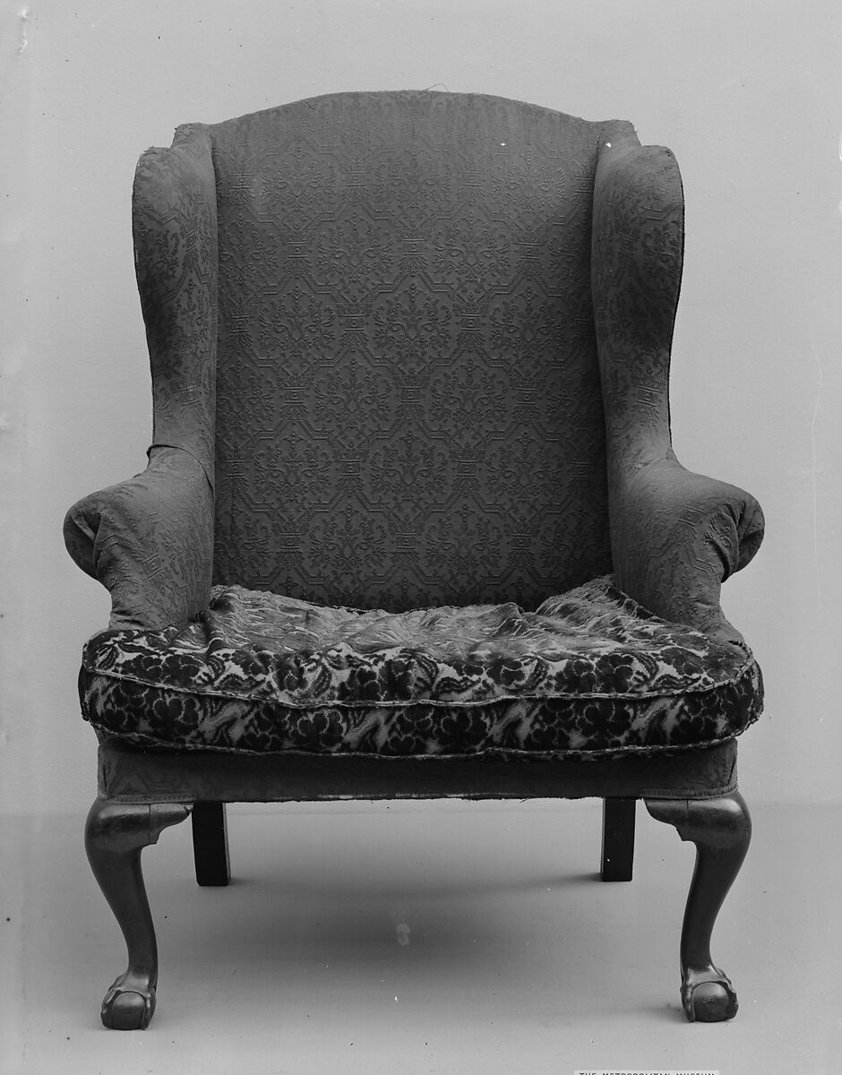 Easy chair, Walnut, white oak, white pine, tulip poplar, American