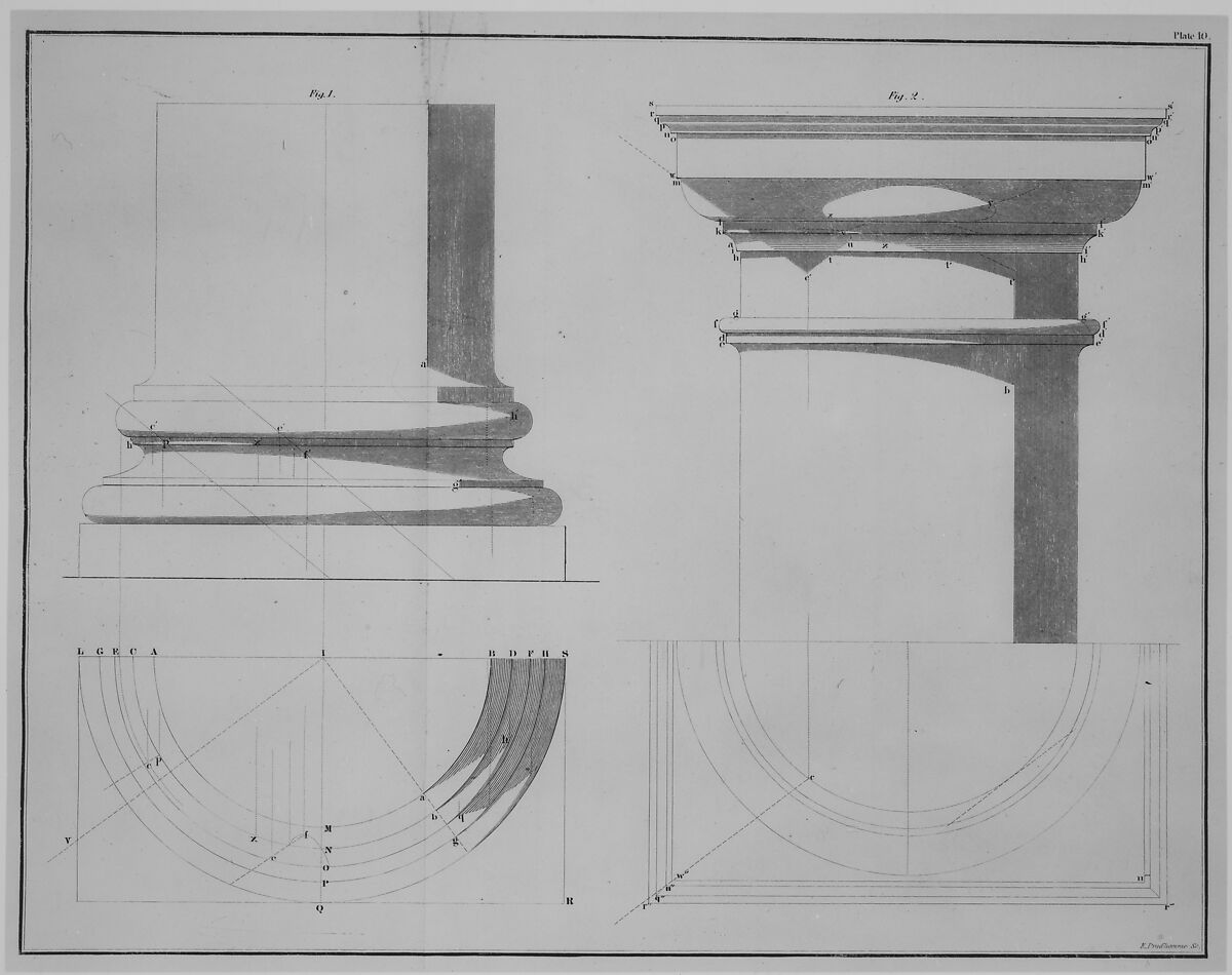 A Treatise on Shades and Shadows and Linear Perspective, Charles Davies (American, 1798–1856), Illustrations: engravings 