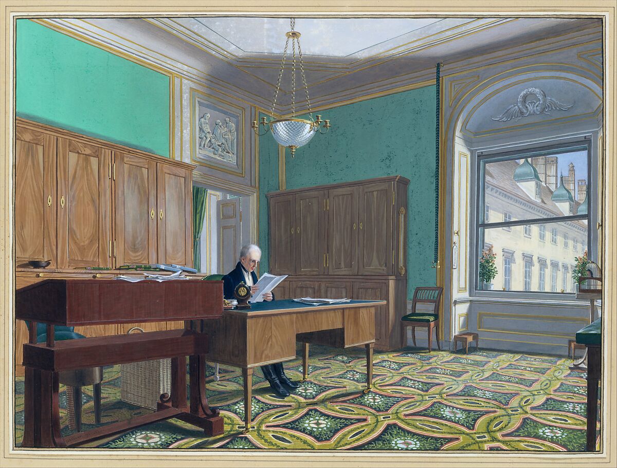 Album offered in 1826 to Princess Marie d'Orlèans, daughter of King Louis-Philippe, Johann Stephan Decker (German, 19th century), Gouache and ink over graphite