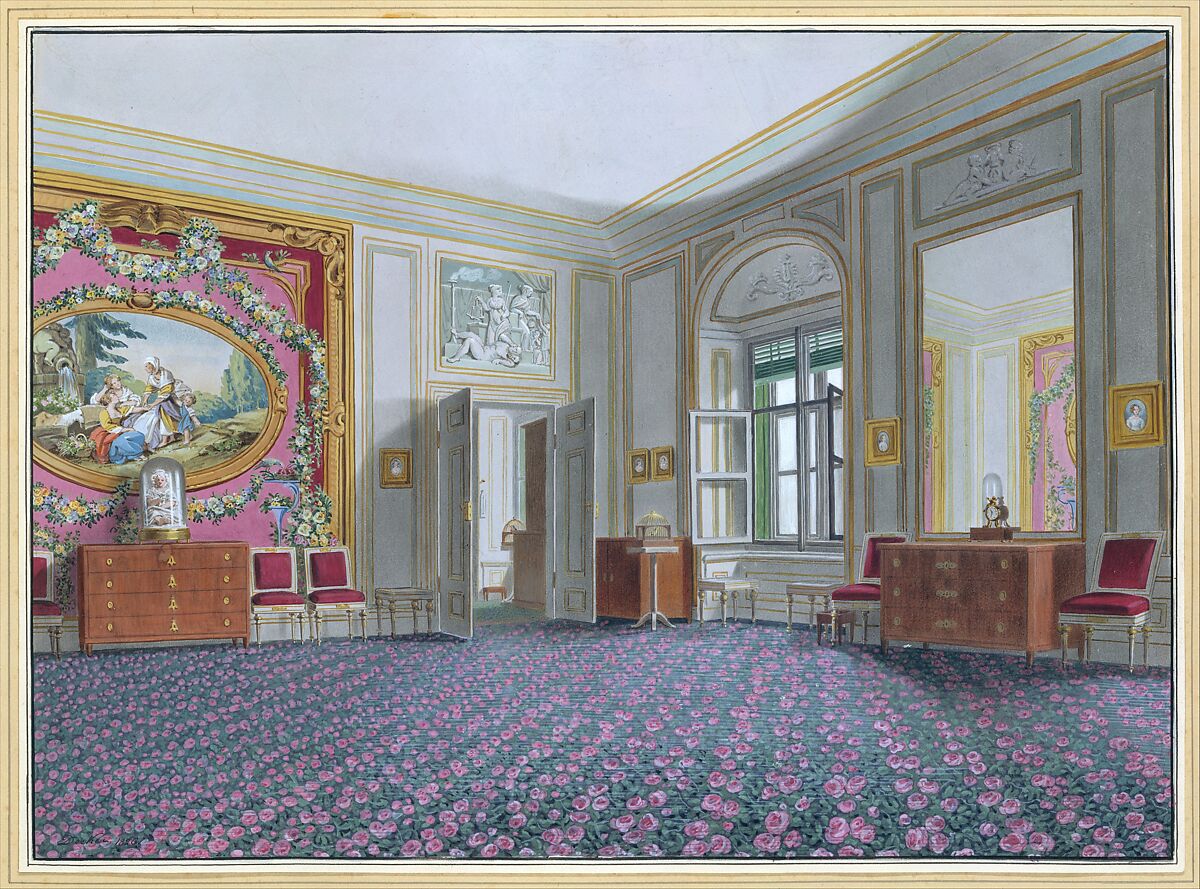Album offered in 1826 to Princess Marie d'Orlèans, daughter of King Louis-Philippe, Johann Stephan Decker (German, 19th century), Gouache and ink over graphite