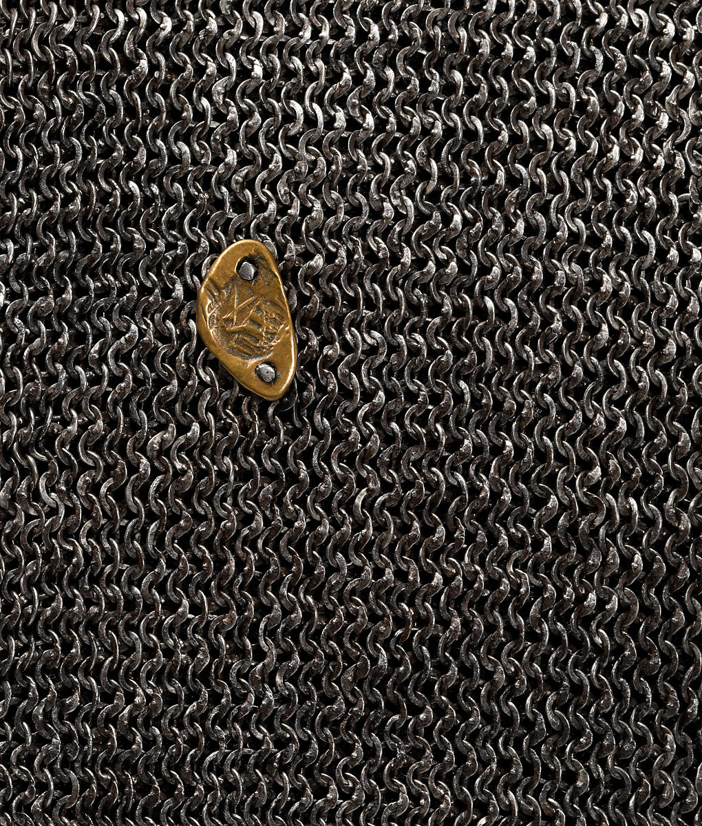 Sleeve of Mail, Steel, copper alloy, German, Saxony