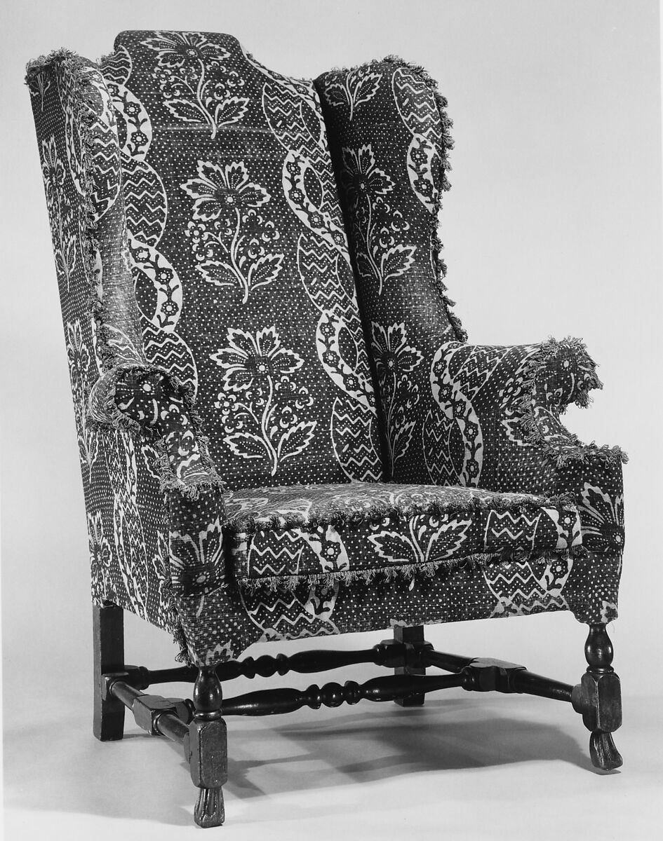 Easy chair, Soft maple, oak, black tupelo, American