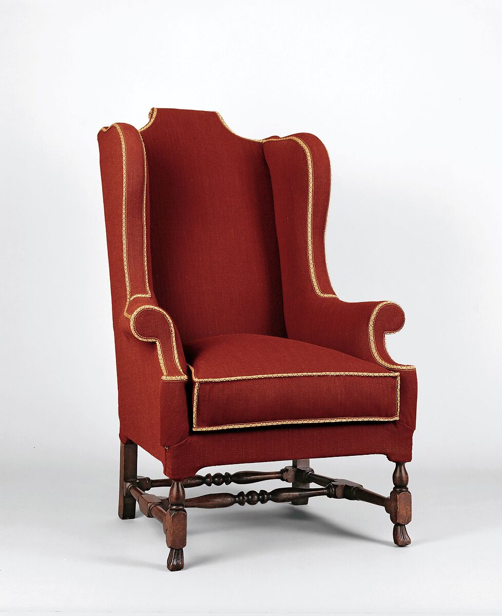 Easy chair, Soft maple, oak, black tupelo, American