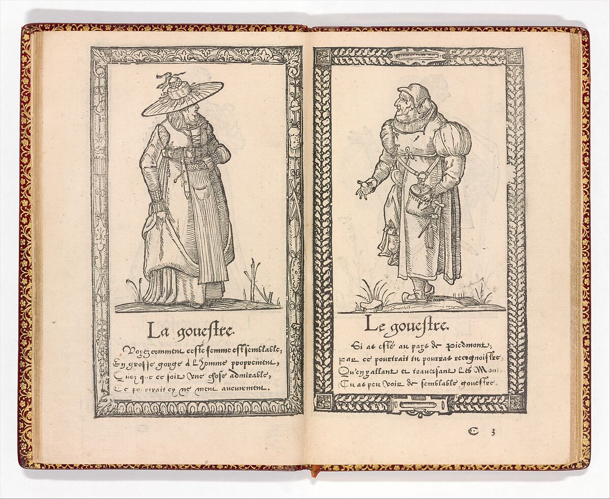 Recueil de la diversité des habits, François Desprez (French, active 16th century), Woodcuts