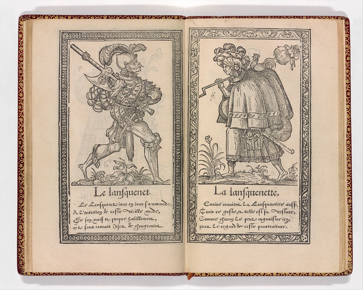 Recueil de la diversité des habits, François Desprez (French, active 16th century), Woodcuts