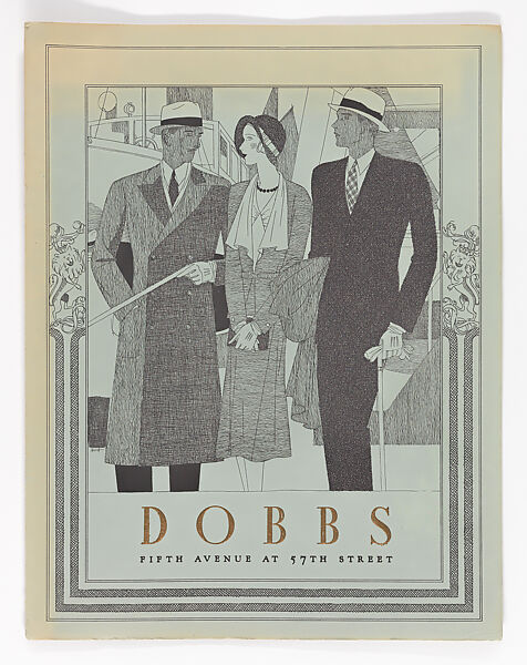 Dobbs: Fifth Avenue at 57th Street, Spring: Fashions for the Masculine Majority [trade catalogue], Dobbs (American, established 1908), Illustrations, photomechanical process 