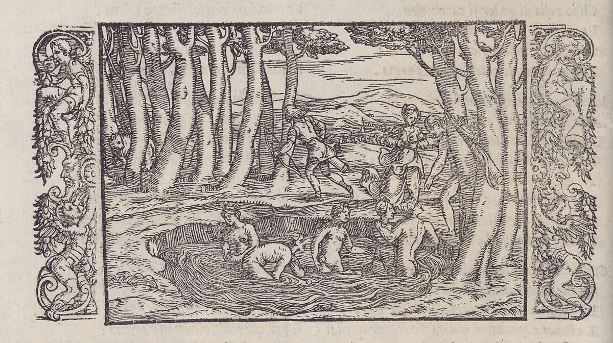 Le Trasformationi, Written by Ovid (Roman, Sulmo 43 BCE–17 CE Tomis, Moesia), Printed book with woodcut illustrations 