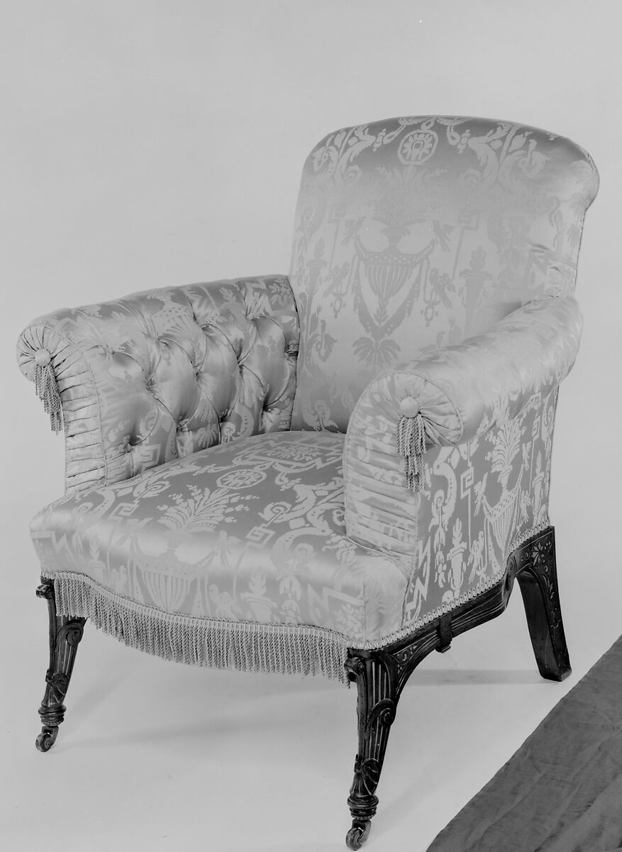 Easy Chair, Rosewood, ash, white oak, American