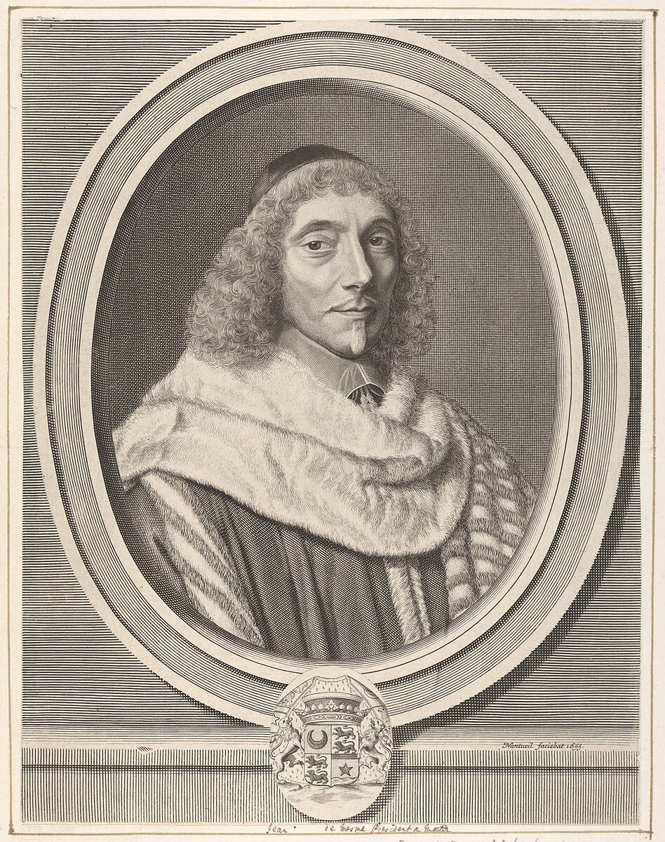 Jean-Antoine de Mesmes, Robert Nanteuil (French, Reims 1623–1678 Paris), Engraving; first state of seven (Petitjean & Wickert) 