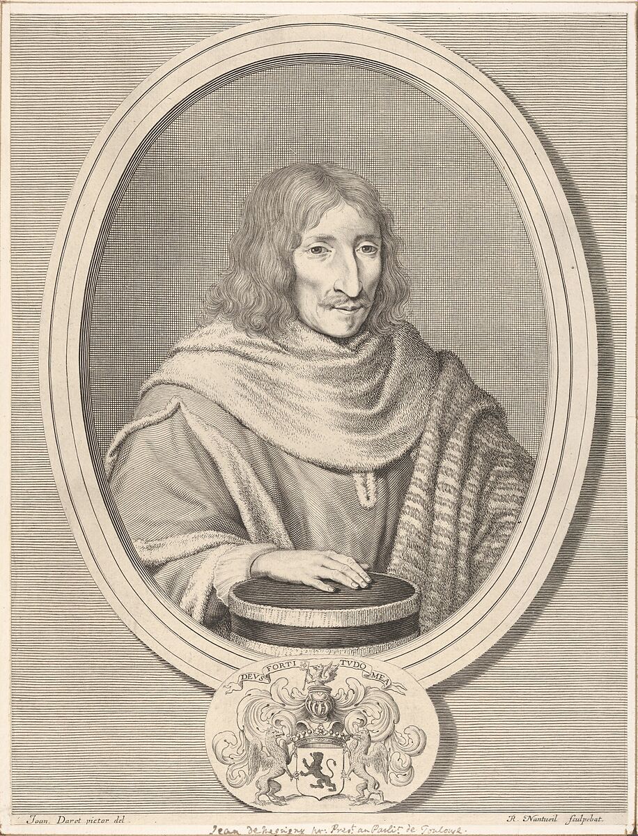 Jean de Mesgrigny, Robert Nanteuil (French, Reims 1623–1678 Paris), Engraving 