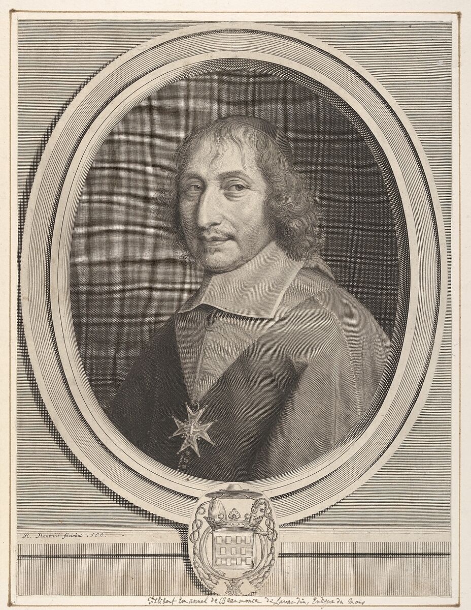 Philbert-Emmanuel de Beaumanoir de Lavardin, Robert Nanteuil (French, Reims 1623–1678 Paris), Engraving 