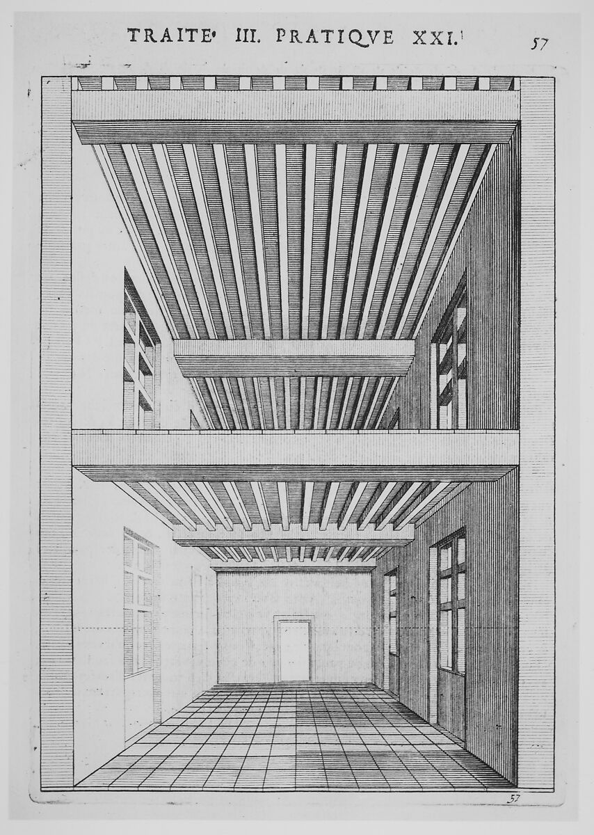 La Perspective Pratique. Seconde Edition. Part I, II, and III, Written by Jean DuBreuil (French, 1602–1670) 