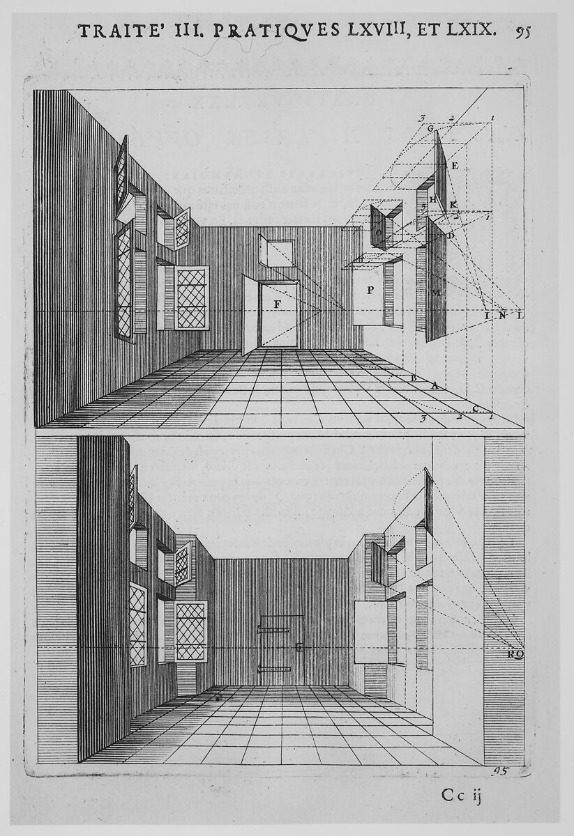 La Perspective Pratique. Seconde Edition. Part I, II, and III, Written by Jean DuBreuil (French, 1602–1670)
