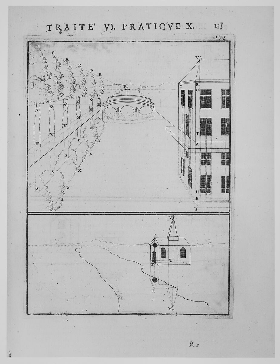 La Perspective Pratique. Seconde Edition. Part I, II, and III, Written by Jean DuBreuil (French, 1602–1670)