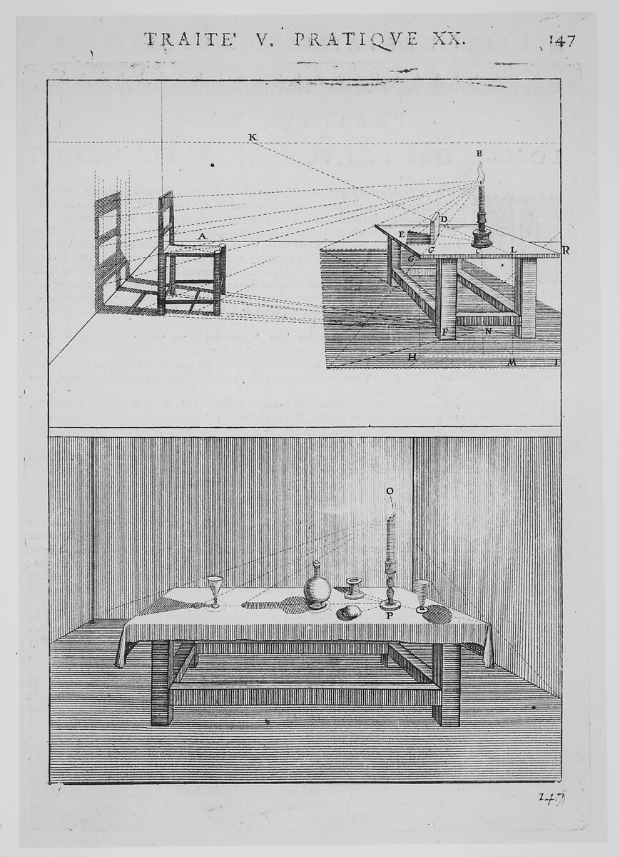 La Perspective Pratique. Seconde Edition. Part I, II, and III, Written by Jean DuBreuil (French, 1602–1670)