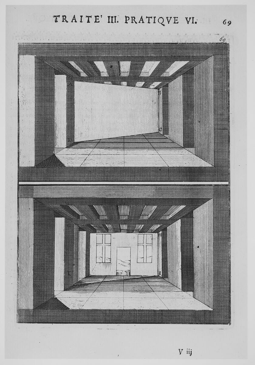 La Perspective Pratique. Seconde Edition. Part I, II, and III, Written by Jean DuBreuil (French, 1602–1670)