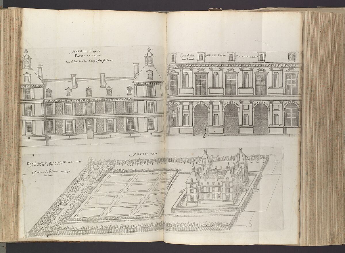 Livre d'Architecture, Made by and published for Jacques Androuet Du Cerceau (French, Paris 1510/12–1585 Annecy), Etching and engraving