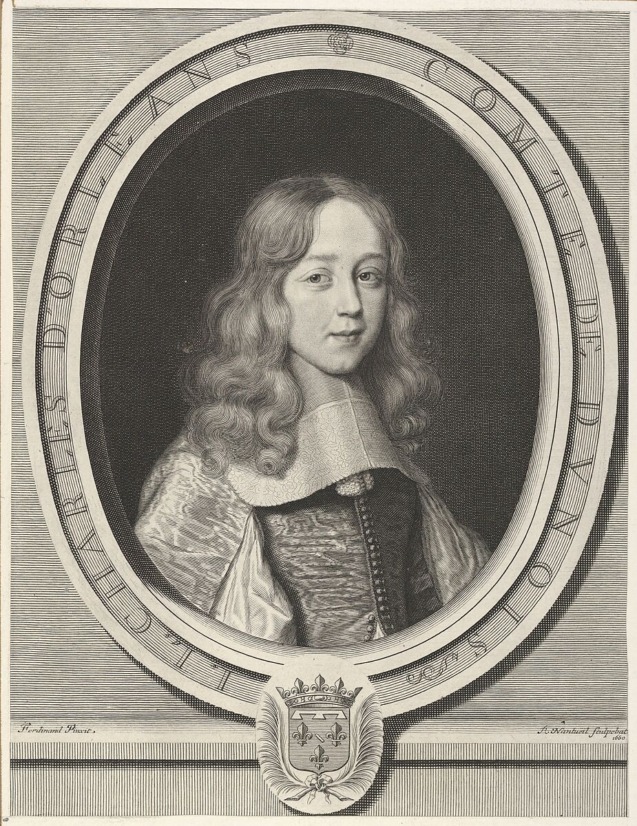 Charles d'Orléans-Longueville, Comte de Dunois, Robert Nanteuil (French, Reims 1623–1678 Paris), Engraving 