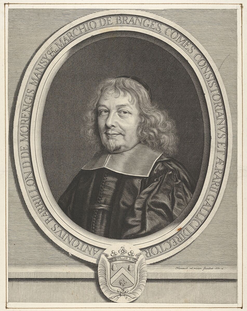 Antoine Barillon, Robert Nanteuil (French, Reims 1623–1678 Paris), Engraving 