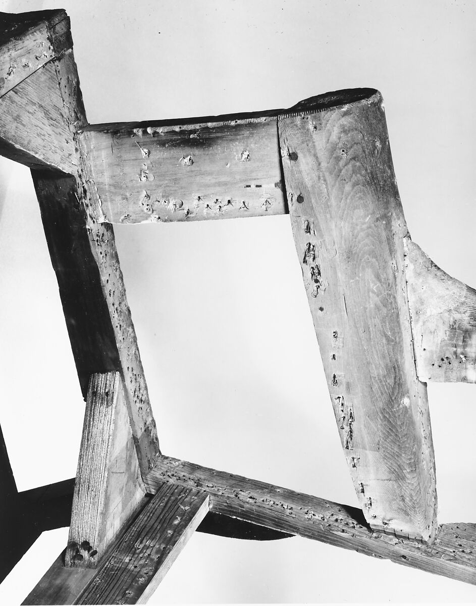 Easy Chair, Black cherry, yellow pine, yellow poplar, basswood, pine, American