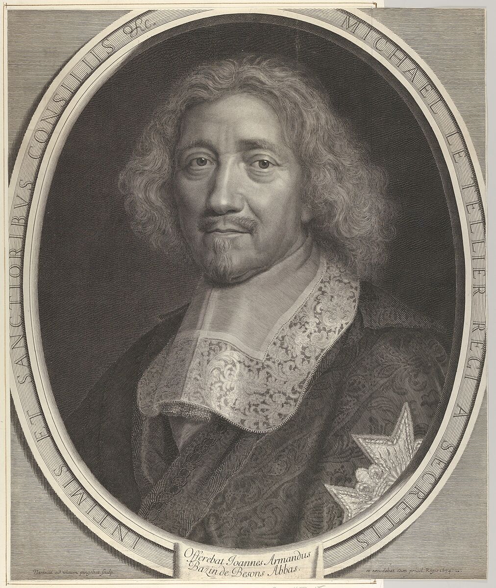 Chancelier Michel IV Le Tellier, Robert Nanteuil (French, Reims 1623–1678 Paris), Engraving; second state of three (Petitjean & Wickert) 