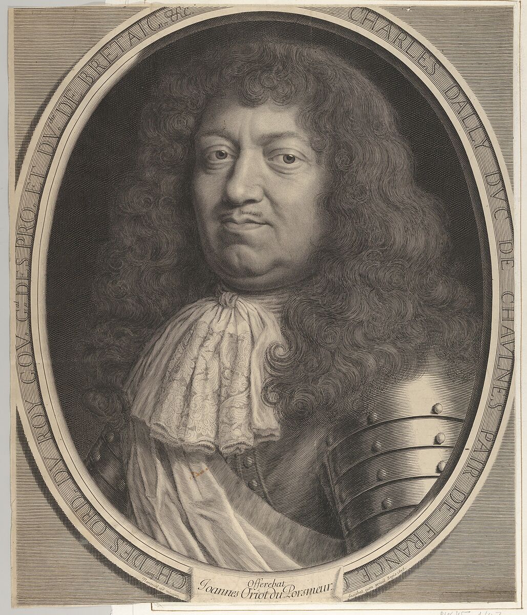 Charles d'Albert d'Ailly, duc de Chaulnes, Robert Nanteuil (French, Reims 1623–1678 Paris), Engravingl; first state of two (Petitjean & Wickert) 