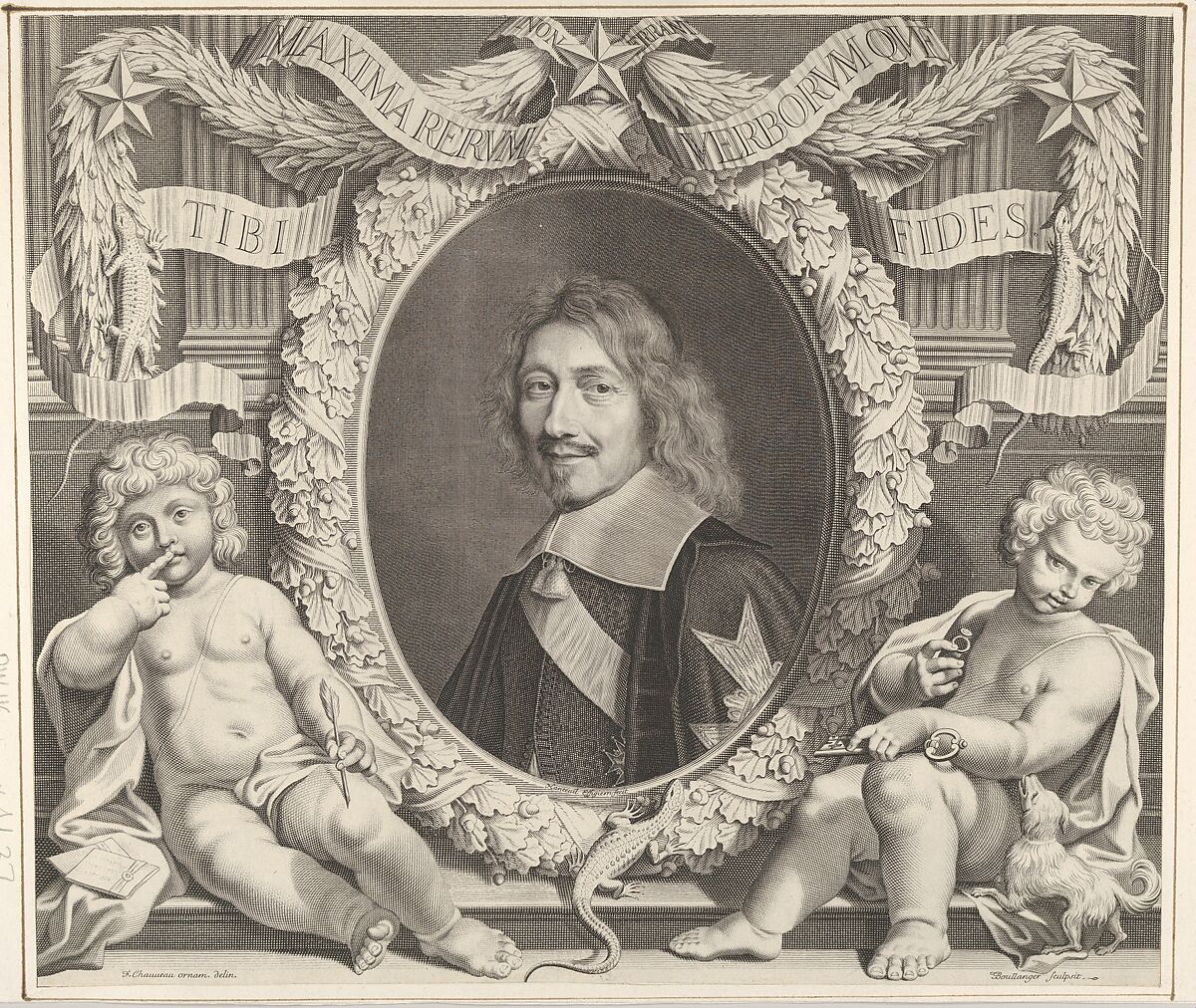 Chancelier Michel IV Le Tellier, Robert Nanteuil (French, Reims 1623–1678 Paris), Engraving 