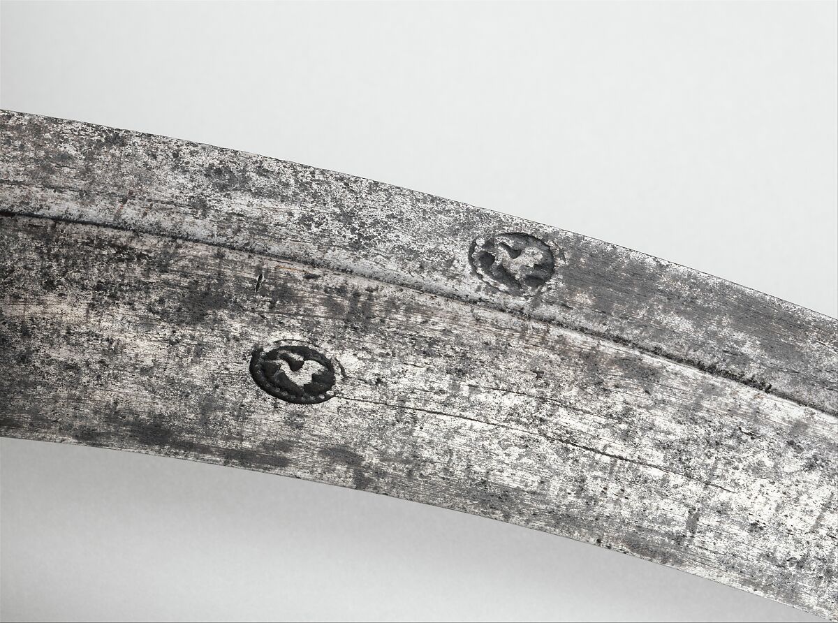 Crossbow with Spanning Lever, Steel, wood (holly oak), staghorn, copper alloy, hemp, leather, Spanish, possibly Valencia or Toledo; lever possibly Madrid