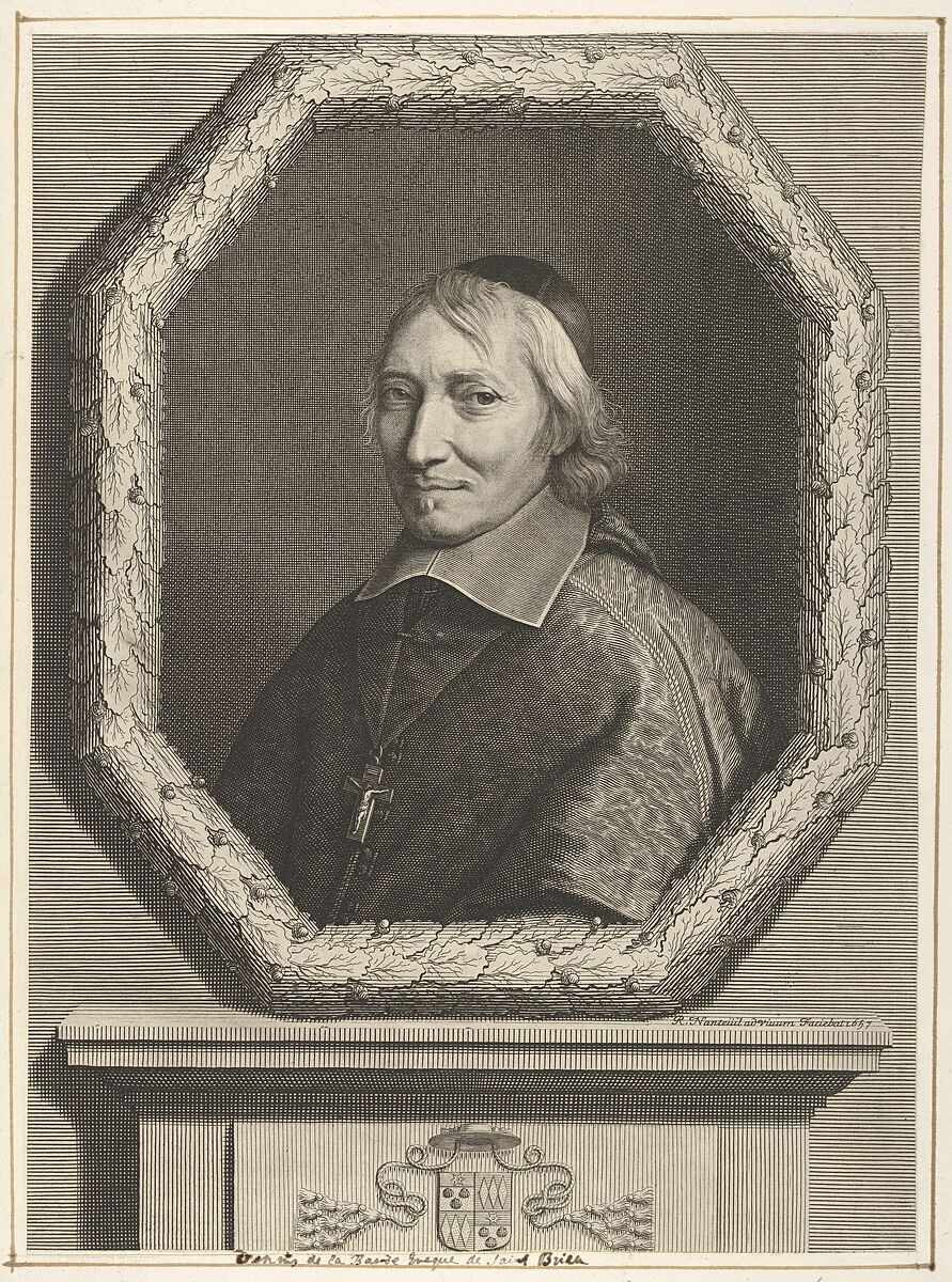Denis de La Barde, Robert Nanteuil (French, Reims 1623–1678 Paris), Engraving 