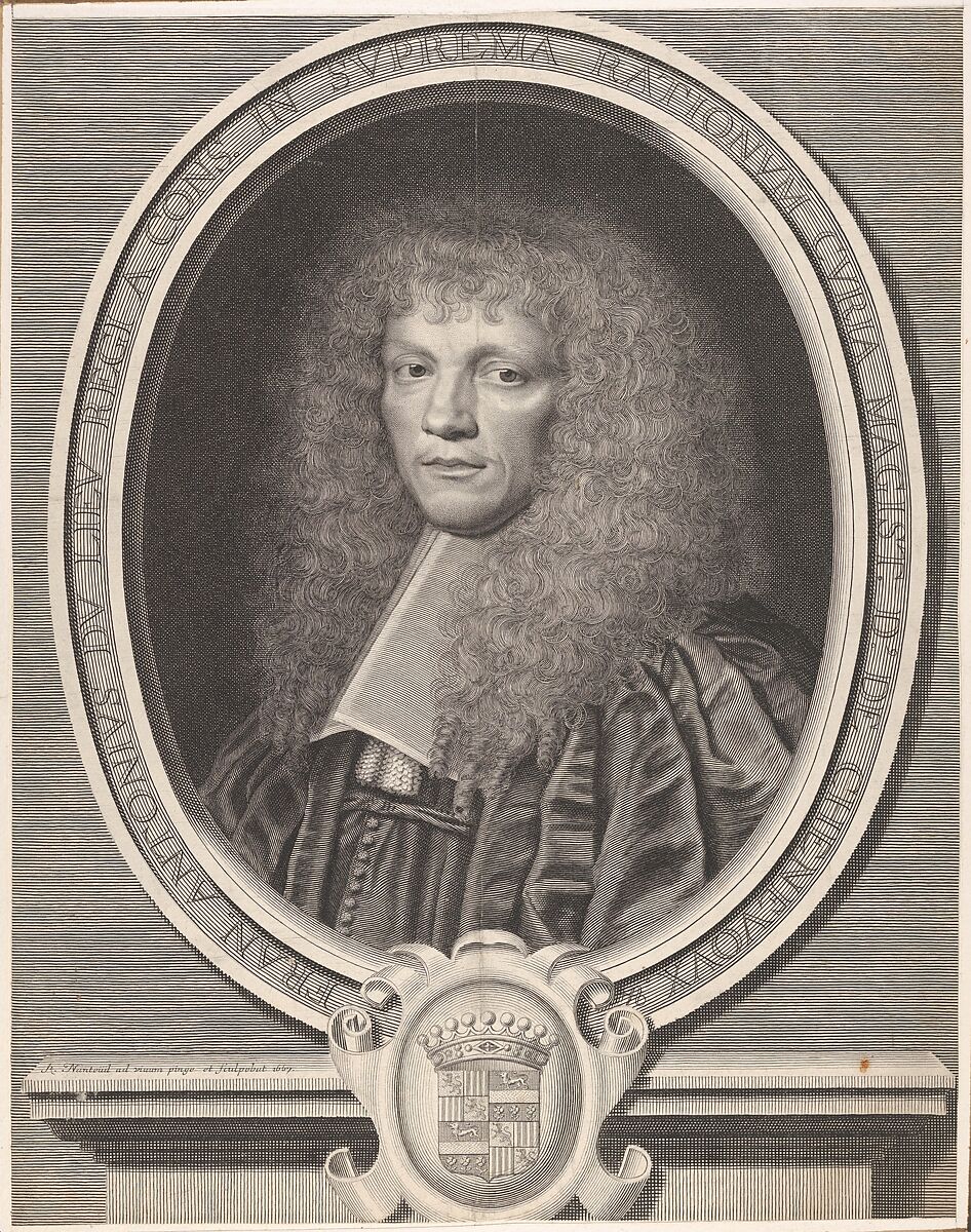 François-Antoine Dulieu, Robert Nanteuil (French, Reims 1623–1678 Paris), Engraving; first state of two (Petitjean & Wickert) 