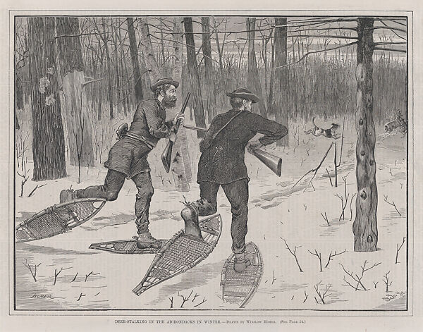 Deer-Stalking in the Adirondacks in Winter (Every Saturday, Vol. II, New Series)