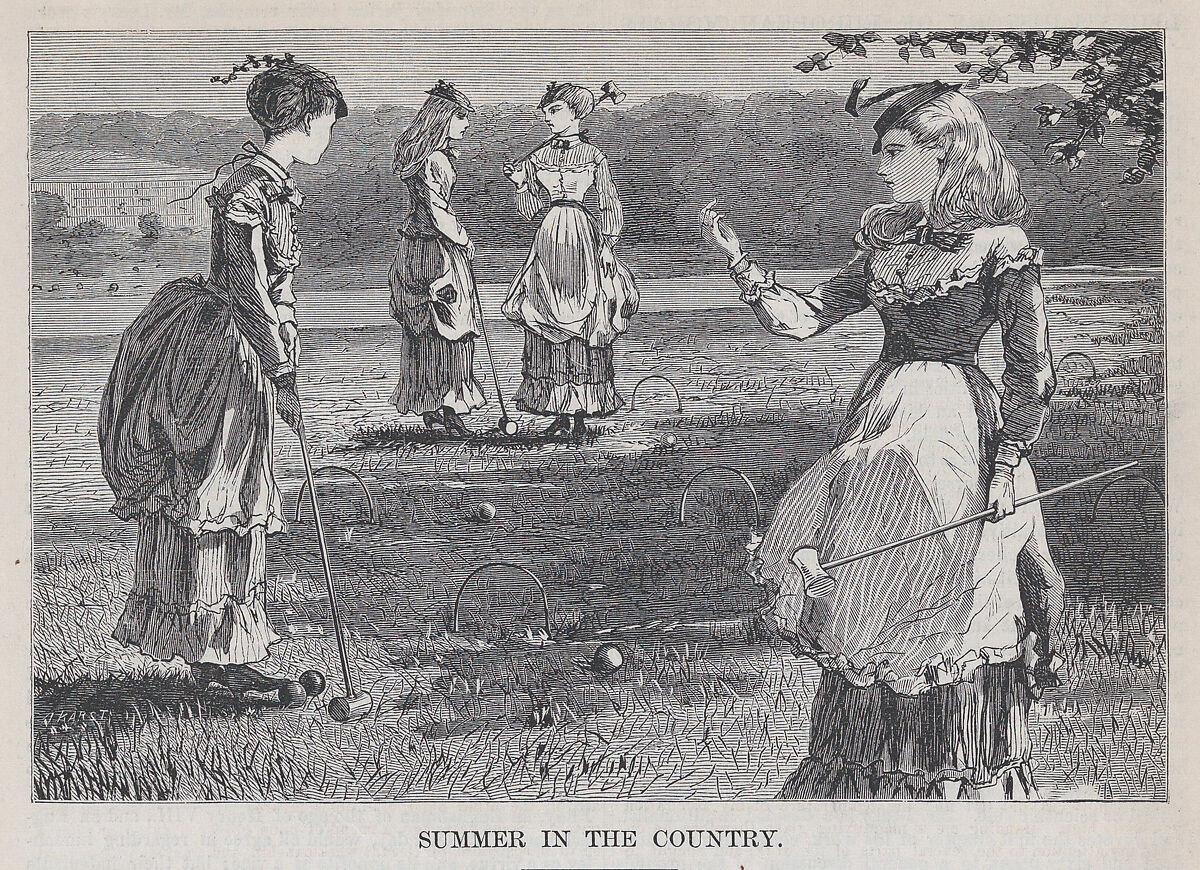 Summer in the Country (from "Appleton's Journal," Vol. I), After Winslow Homer (American, Boston, Massachusetts 1836–1910 Prouts Neck, Maine), Wood engraving 