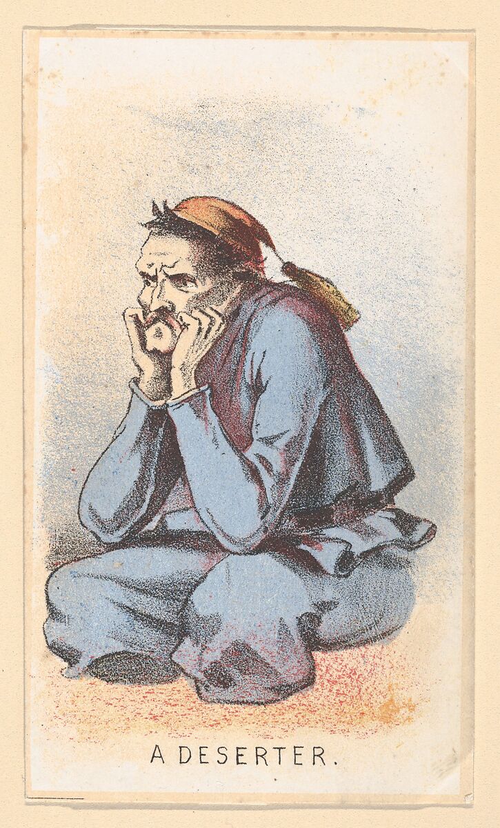 Life in Camp, Part 2: In the Trenches; Good Bye; Fording; Extra Ration; The Field Barber; The Girl He Left Behind Him; Drummer; A Deserter; Home on Furlough; The Rifle Pit; Teamster; Our Special, After Winslow Homer (American, Boston, Massachusetts 1836–1910 Prouts Neck, Maine), Color lithograph