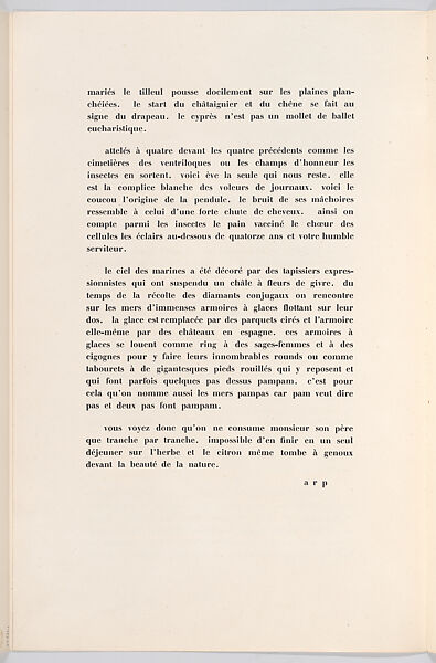 Histoire Naturelle, Designed by Max Ernst (French (born Germany), Brühl 1891–1976 Paris)