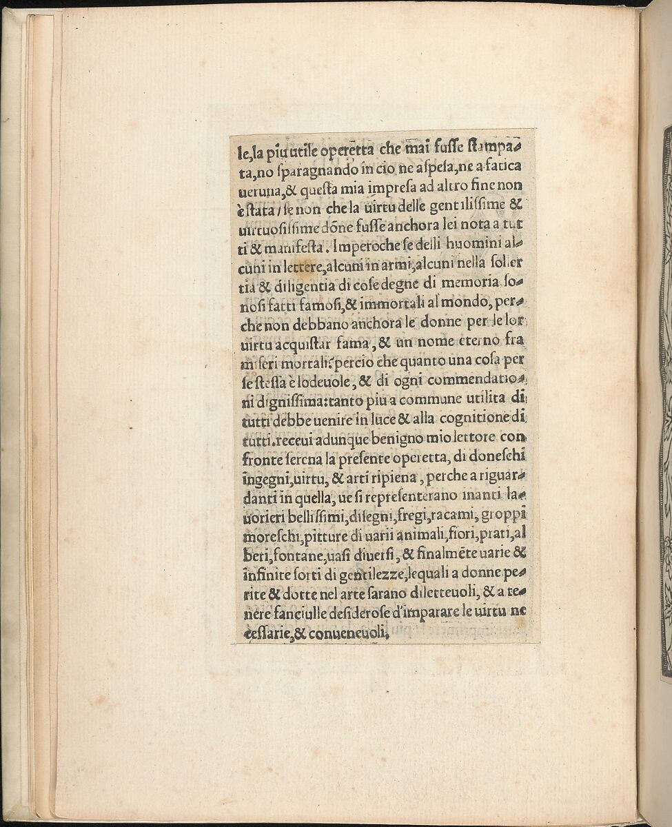 Esemplario di lavori, Nicolò Zoppino (Italian, Ferrara 1478/80–1544 Venice)  , Venice, Woodcut (pages inlaid, modern vellum binding)