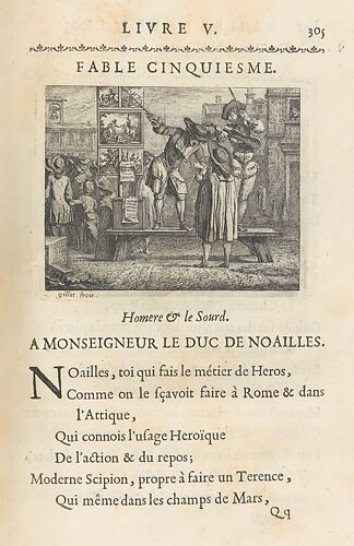 Fables Nouvelles, Dediées au Roy