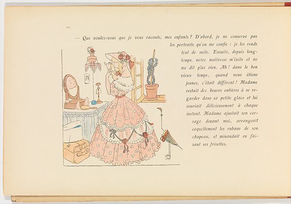 Une Histoire Qui Finit Mal, Edmond Cuénoud, Color lithograph