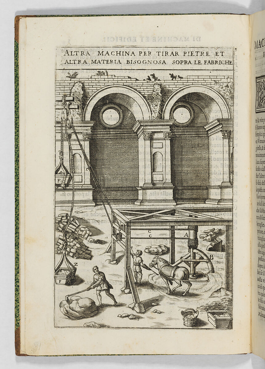 Novo Teatro di machine et edificii per varie et sicure operationi., Written by Vittorio Zonca (Italian, 1568–1602), Plates: engraving
