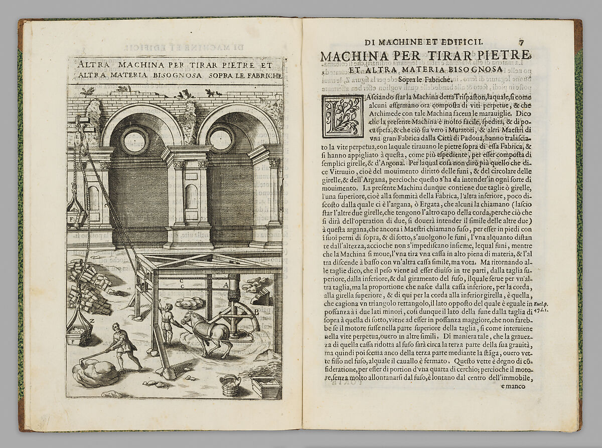 Novo Teatro di machine et edificii per varie et sicure operationi., Written by Vittorio Zonca (Italian, 1568–1602), Plates: engraving