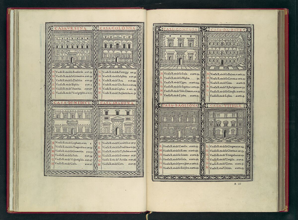 Triompho di Fortuna, Sigismundo Fanti (Italian, born Ferrara, active Venice 16th century), Printed book with woodcut illustrations